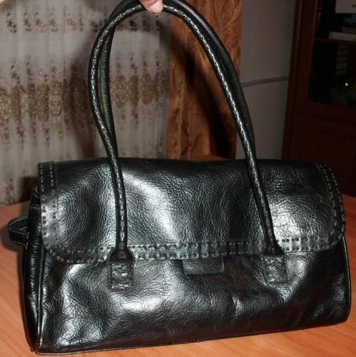 Сумка кожаная Debenhams 20x30x10 см