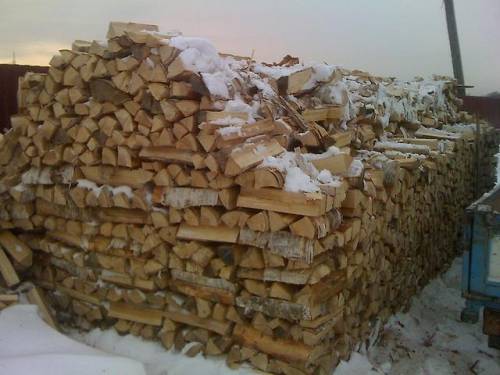 Дрова березовые сухие 2011 год