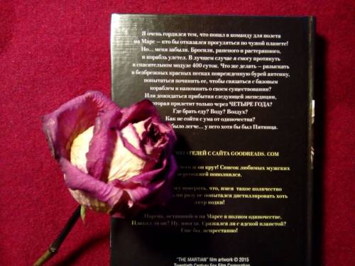 Книга  Энди Вейера “Марсианин“